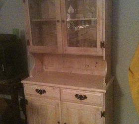 old china cabinet restoration, kitchen cabinets, painted furniture