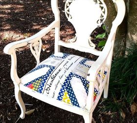 painted furniture reupholstered antique armchair facelift, painted furniture, reupholster