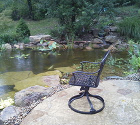 outdoor living water garden, outdoor living, patio, ponds water features, this is a nice vantage point