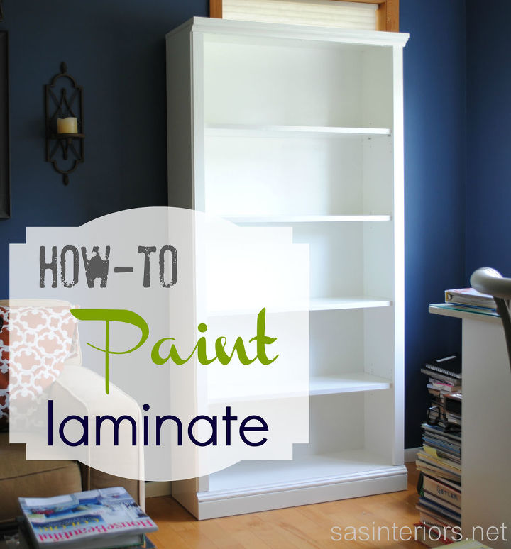 How To Paint Laminate Furniture Hometalk How To Paint Laminate Furniture Painted Shelving Ideas A Full Tutorial On