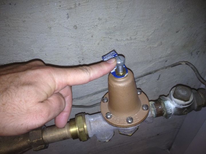 water leaks 3 plumbing tips that will help you avoid problems, home maintenance repairs, how to, plumbing, Do you have one of these in your house This water pressure regulator keeps water pressure under 80 psi which in turn helps extend the life of your copper pipes appliances