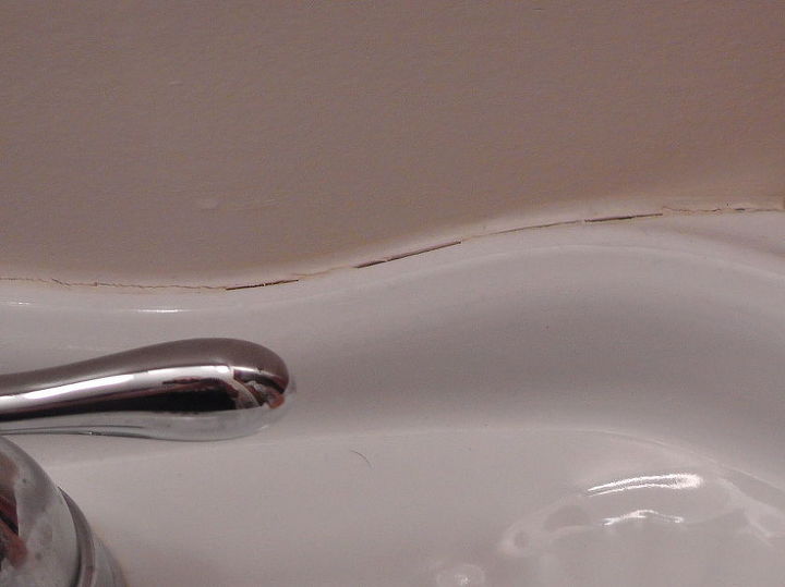 how to replace caulk around a pedestal sink