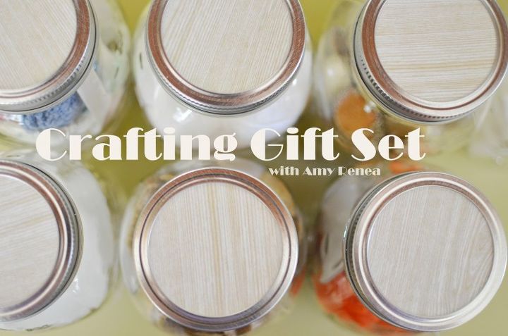 the gift for the crafty girl that you can never buy for, crafts, mason jars, gift present jar mason ball paper cardstock tags DIY