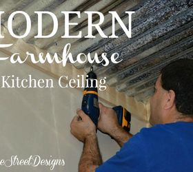 Modern Farmhouse Kitchen Ceiling