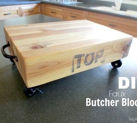woodworking faux butcher block, crafts, diy, home decor, kitchen design, woodworking projects