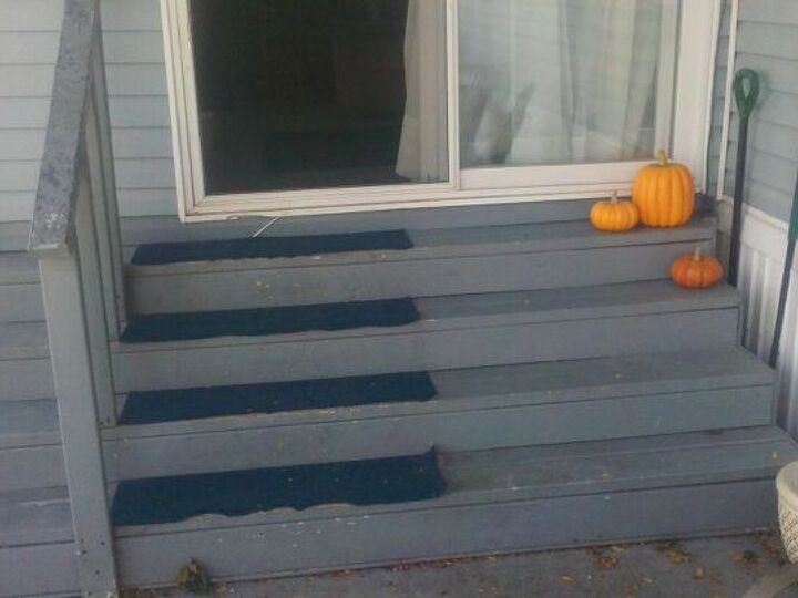 q does this look better without carpet, curb appeal, painting, stairs, Before