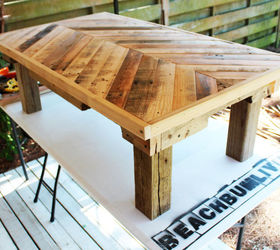pallet wood coffee table, diy, pallet, woodworking projects, All natural