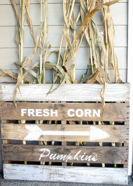 neutral fall porch, seasonal holiday d cor, wreaths, DIY Vintage Farmhouse Sign