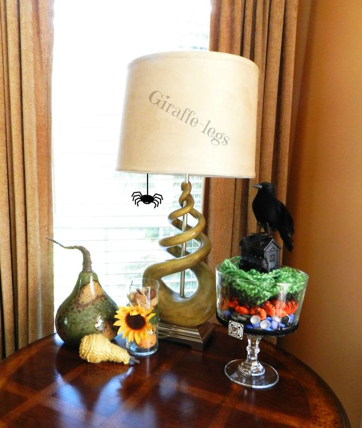 a halloween trifle with zero calories, halloween decorations, seasonal holiday d cor, Halloween Trifle