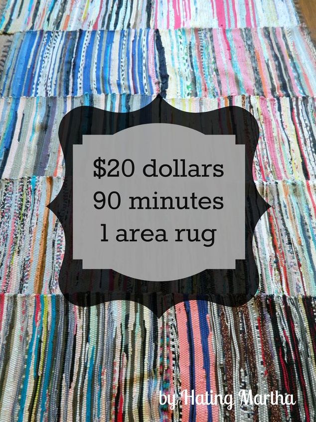 diy area rug, reupholster