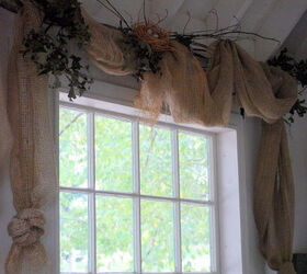 nesting amp window dressing, home decor, window treatments, windows