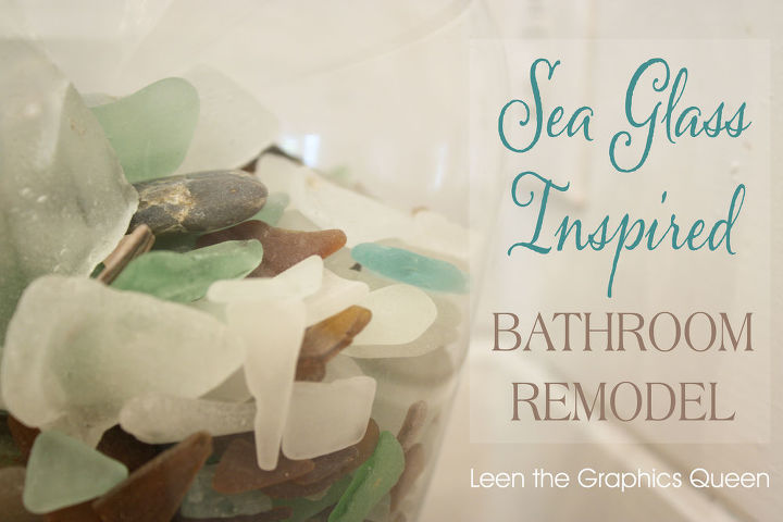 nossa remodelao de banheiro de praia inspirada em vidro do mar, remodela o de casa de banho inspirada em vidro marinho