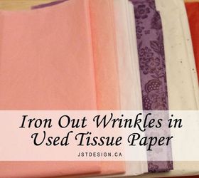 Recycle Tissue Paper Hometalk
