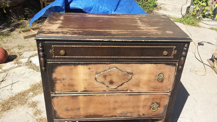 Dresser Makeover Idea DIY Before and After