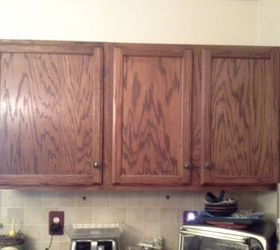 kitchen cabinet redo on a budget, chalk paint, kitchen cabinets, kitchen design, painted furniture, Before