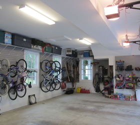 organizacin del garaje para una familia de 10 personas, Este espacio est organizado