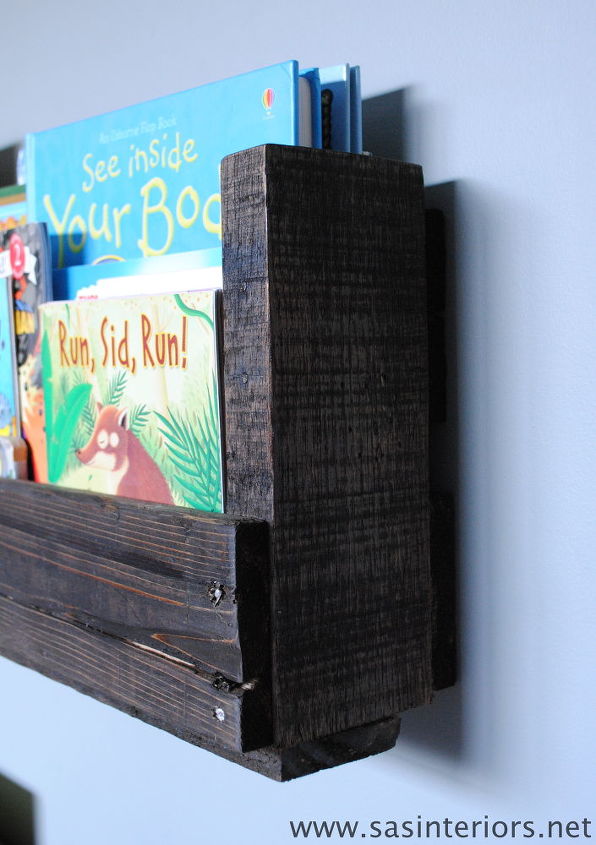 how to make a pallet bookshelf, pallet, storage ideas