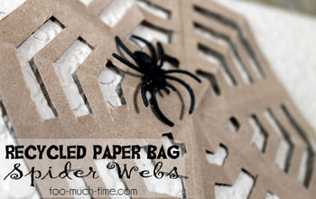 Paper Bag Spider Webs