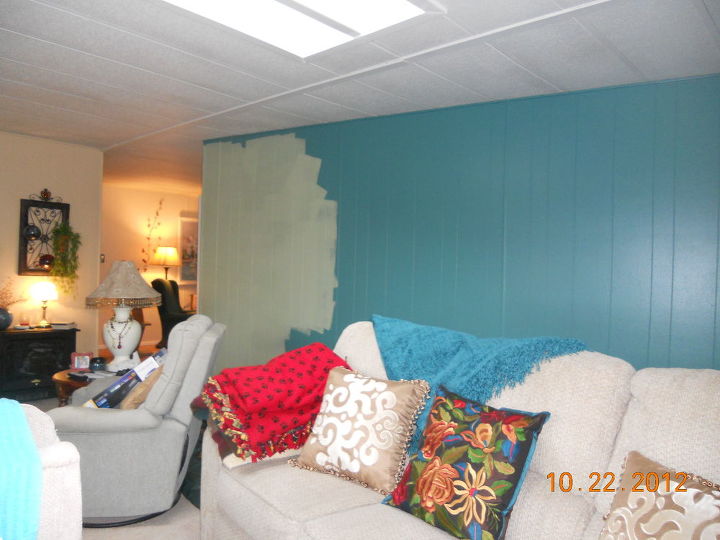 q my living room wall no longer teal, paint colors, painting, wall decor