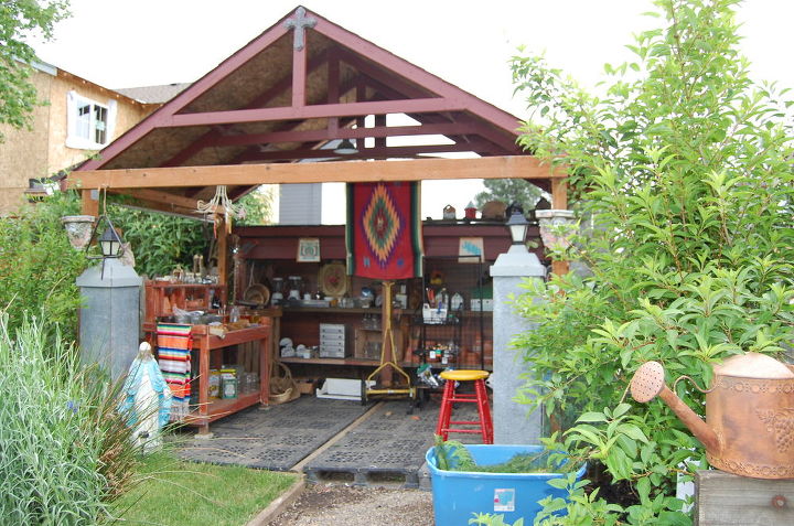 my backyard habitat, gardening, outdoor living, patio, pets animals, my herbal station