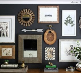creating an eclectic gallery wall, home decor, wall decor