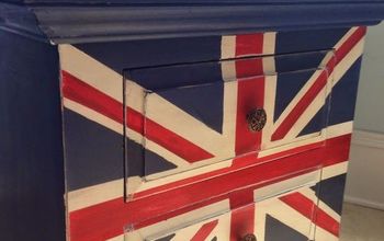 How To Paint A Union Jack On Furniture