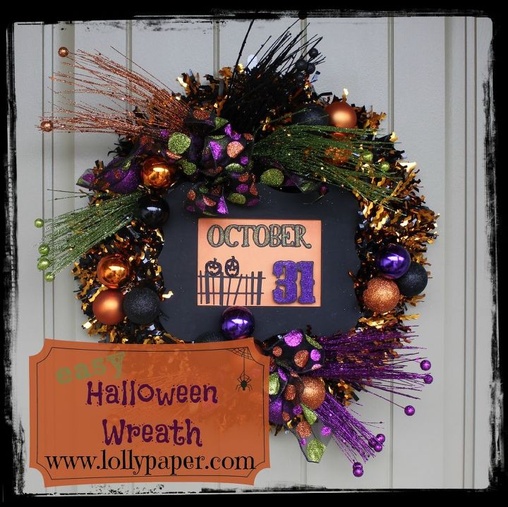 coroa de dia das bruxas, Guirlanda de Halloween por Lollypaper