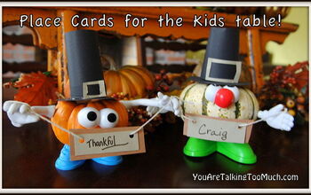  Porta-cartões Punkin&#39; Head. Perfeito para a mesa das crianças.