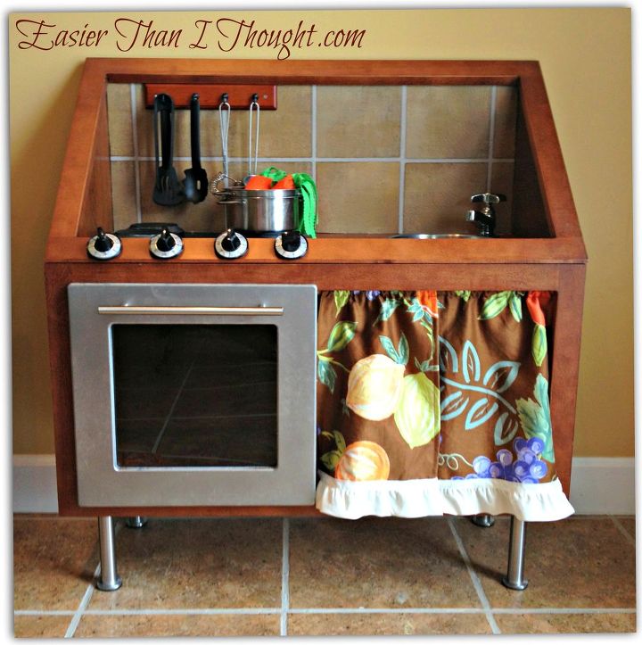 heirloom quality play kitchen, painted furniture