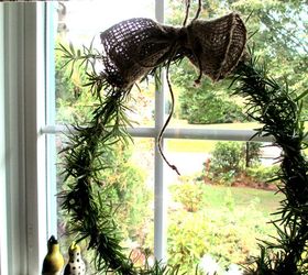 make a fresh rosemary wreath, crafts, home decor, seasonal holiday decor, wreaths