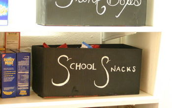 chalkboard bins