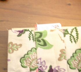 no sew box pleat curtains made from a tablecloth, home decor, window treatments