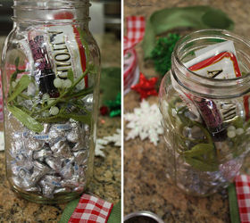 how to mason jar christmas gift kit, christmas decorations, mason jars, repurposing upcycling, seasonal holiday decor