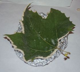 this is the most awesome leaf craft ever, crafts, decoupage