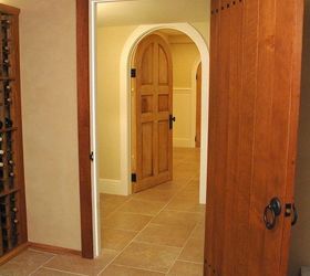 have you considered a wine cellar, closet, home decor, storage ideas, Custom doors and wine cellar built by Titus Built LLC