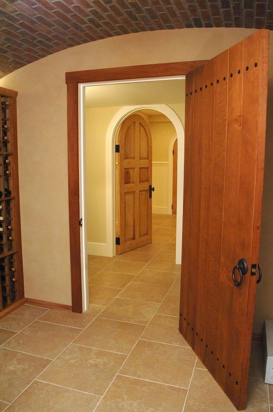 have you considered a wine cellar, closet, home decor, storage ideas, Custom doors and wine cellar built by Titus Built LLC