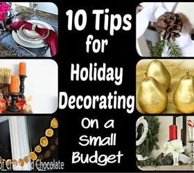 holiday decorating on a small budget