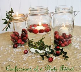 fun and easy christmas mason jar candles, christmas decorations, seasonal holiday decor, I created three different versions for you to try See the individual photos for the details