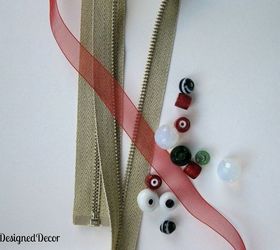 Zipper Christmas Tree Ornament  Hometalk