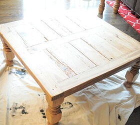 turning an old table into an ottoman, diy, how to, repurposing upcycling, reupholster
