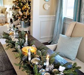 an easy christmas centerpiece, christmas decorations, seasonal holiday decor