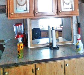 paint mobile home cabinets