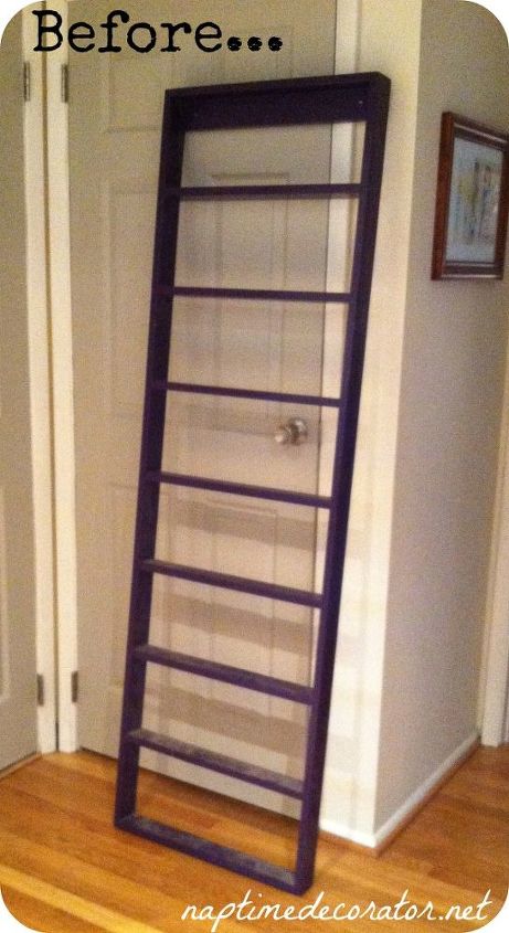 How To Turn A Ladder Into Kids Bookcase Hometalk How To Turn A Ladder Into Kids Bookcase