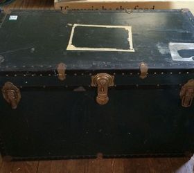 clothing chest paint idea, painted furniture, storage ideas