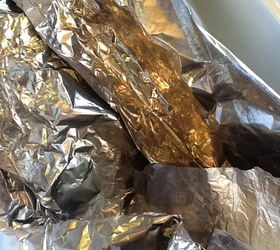 cleaning silver, cleaning tips, The tarnish transferred to the foil