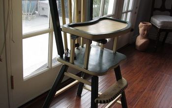 Re-purposing a baby highchair