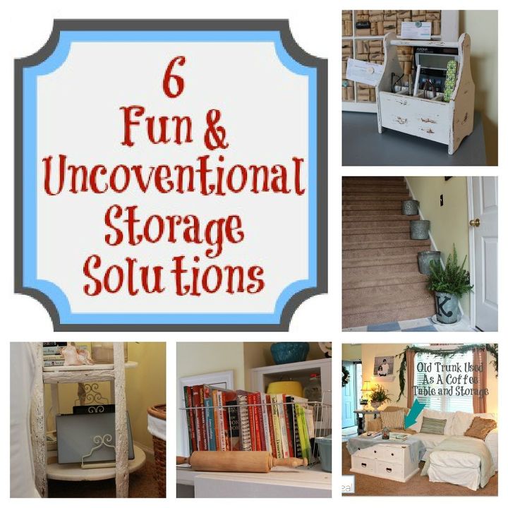 6 fun amp unconventional storage solutions, cleaning tips, storage ideas, Think outside of the box