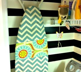 Scrap fabric Ironing Board Makeover Hometalk
