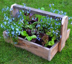 how to turn pallet into rustic trugs, pallet, woodworking projects, Trugs can be used in both the home and garden