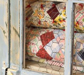 turn an old 1990 s cabinet into a current quilt cabinet, cleaning tips